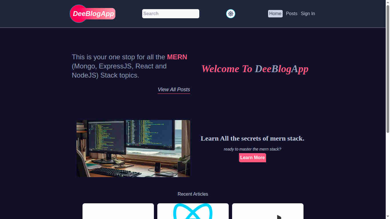 DeeBlogApp image